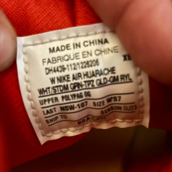 Nike Air Huarache White Phantom - Picture 7 of 12